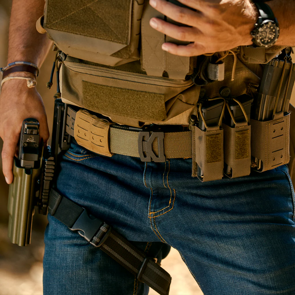B1 RANGER GREEN LASER CUT BATTLE BELT [Complete Kit] - Image 4