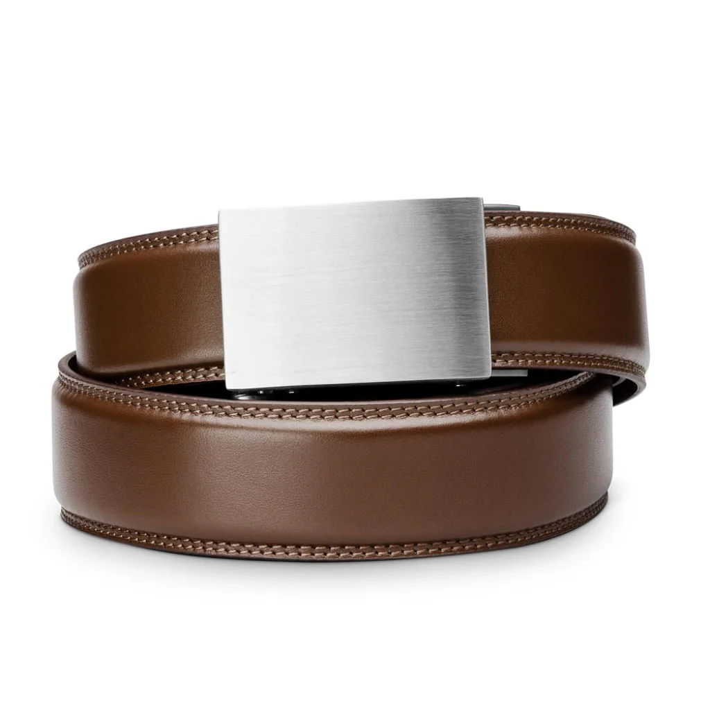 EUREKA BUCKLE | CLASSIC LEATHER BELT 1.37" - Image 4