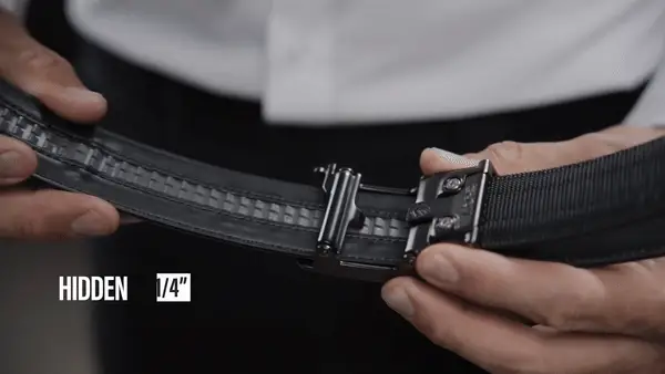 EXECUTIVE PROTECTION BLACK TACTICAL HYBRID BELT 1.5": COMPLETE KIT - Image 3