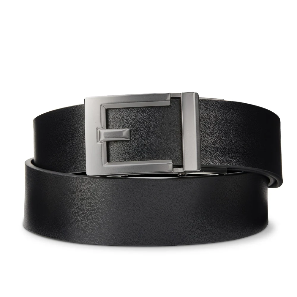 EXPRESS GUNMETAL BUCKLE  |  CLASSIC LEATHER BELT 1.37" - Image 20