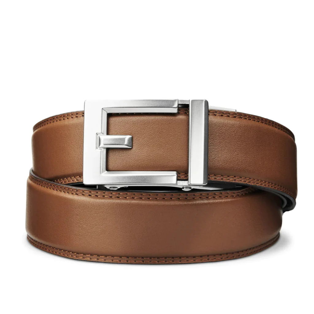EXPRESS NICKEL BUCKLE | CLASSIC LEATHER BELT 1.37" - Image 10