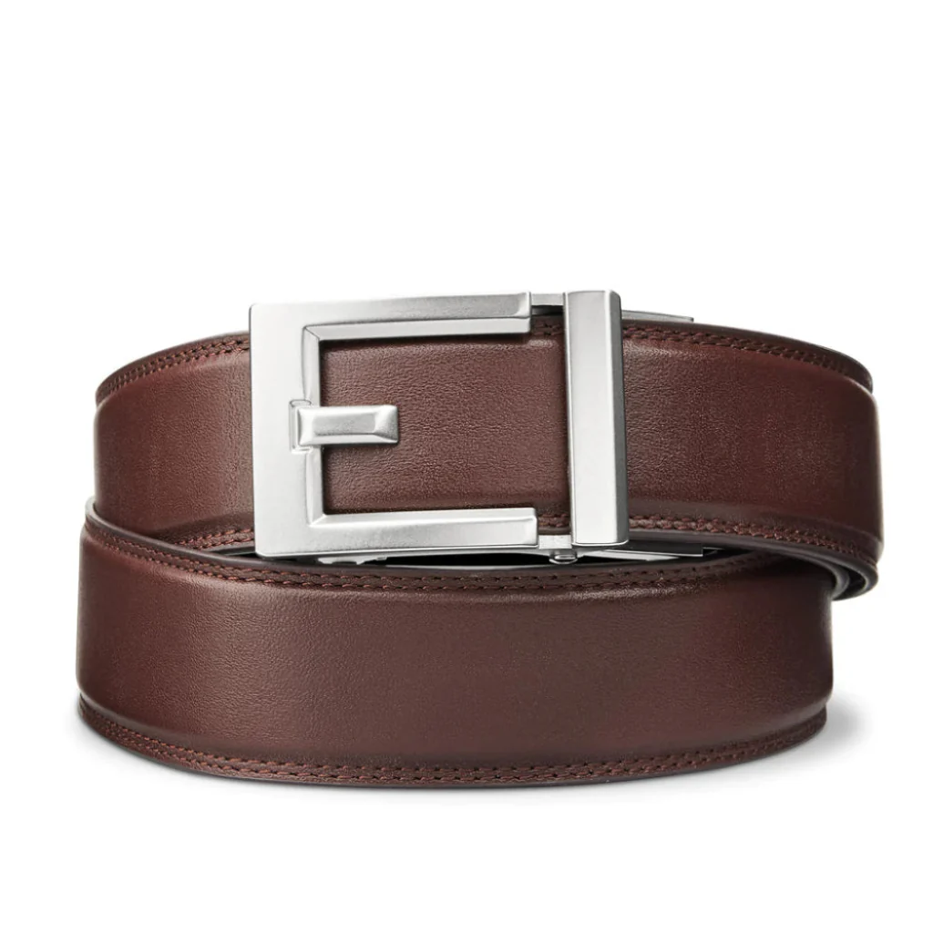 EXPRESS NICKEL BUCKLE | CLASSIC LEATHER BELT 1.37" - Image 13
