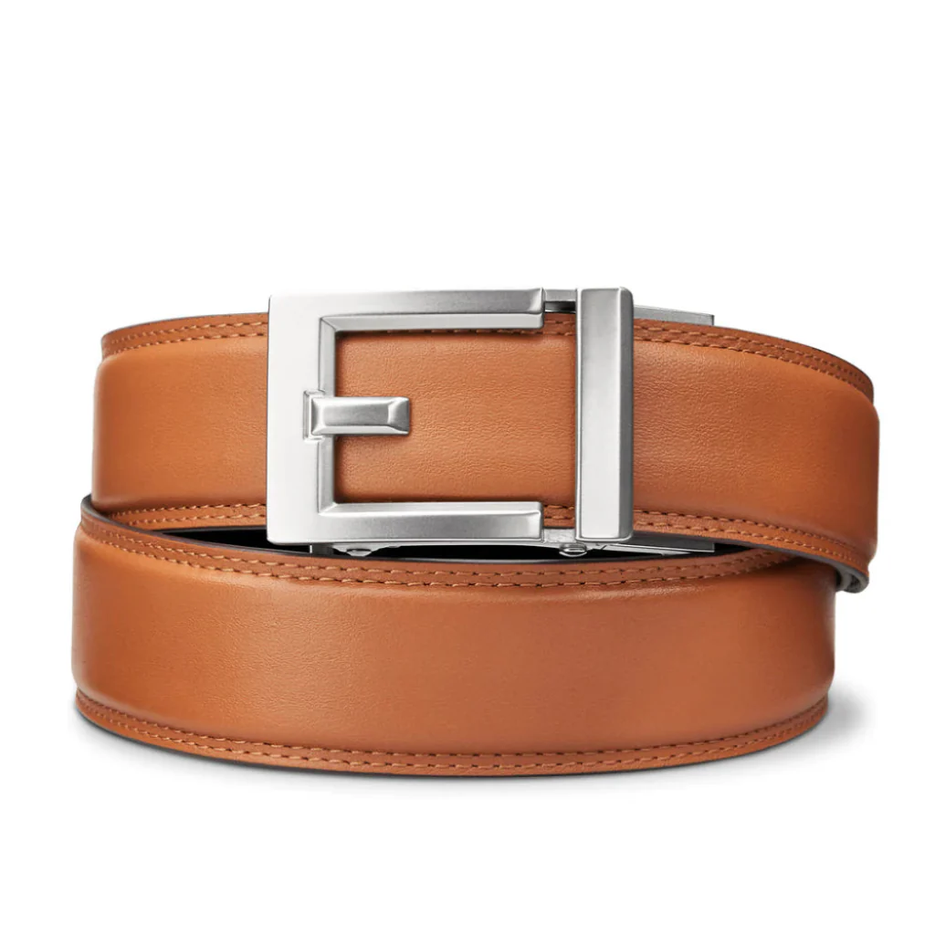 EXPRESS NICKEL BUCKLE | CLASSIC LEATHER BELT 1.37" - Image 7