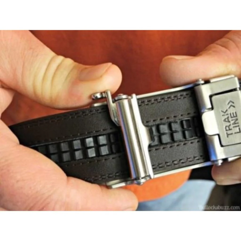 IMPACT SLIM BUCKLE  |  SLIM FULL GRAIN LEATHER BELT - Image 4