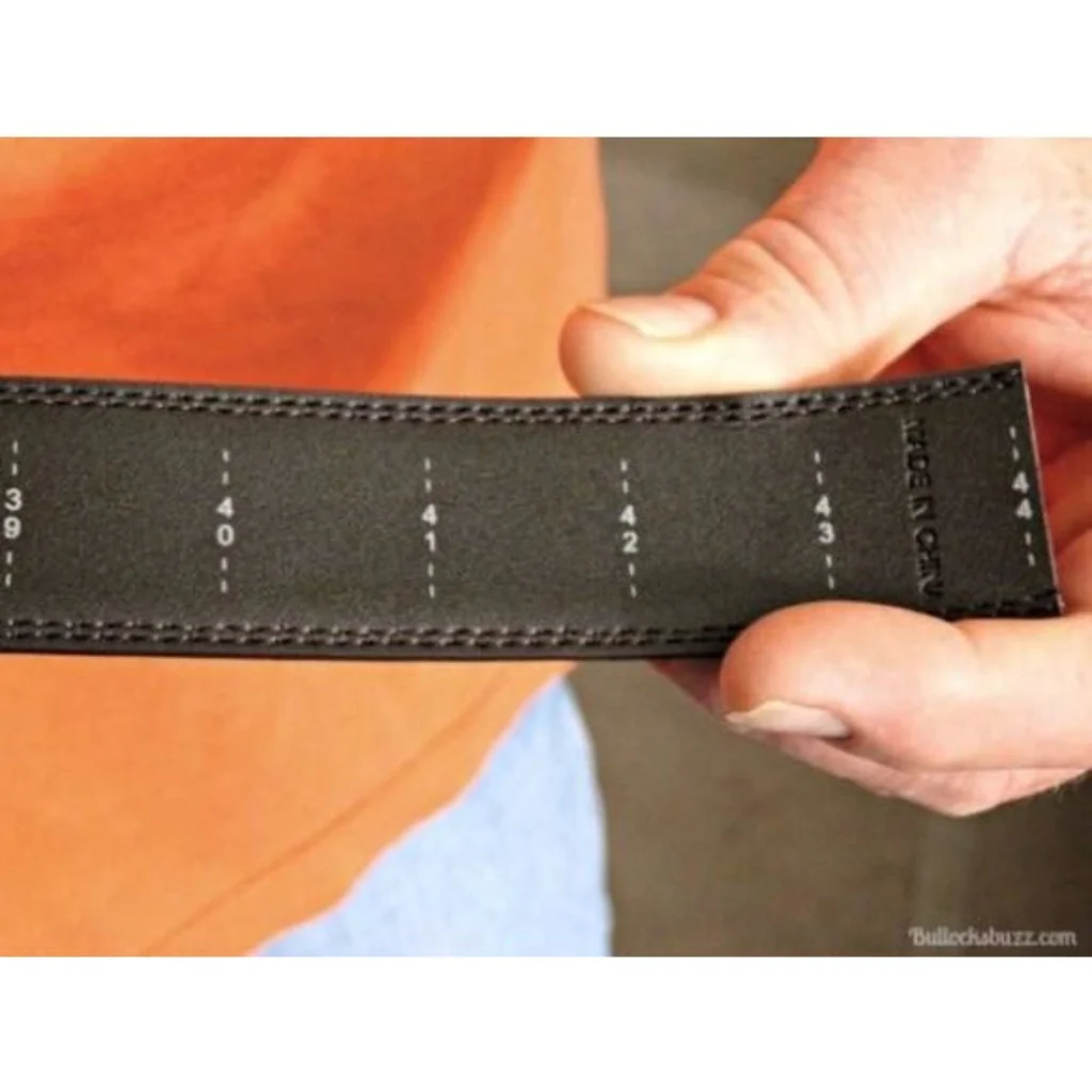 IMPACT SLIM BUCKLE  |  SLIM FULL GRAIN LEATHER BELT - Image 5