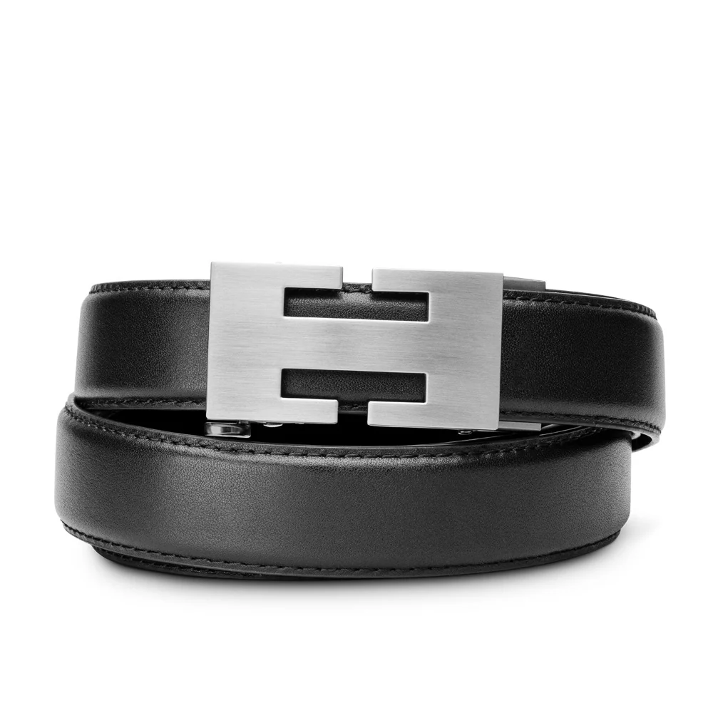 IMAGINE SLIM BUCKLE  | SLIM FULL GRAIN LEATHER BELT - Image 2