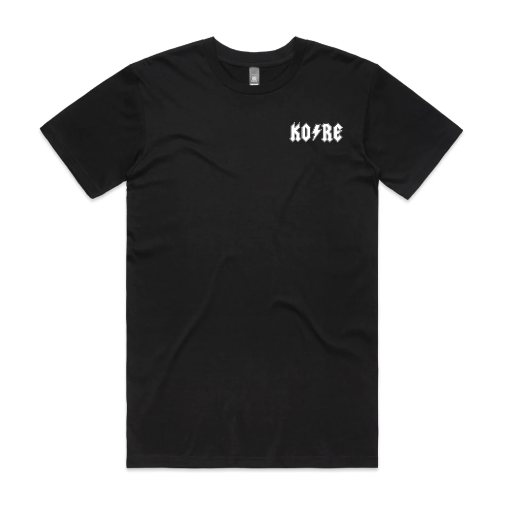 KORE BACK IN BLACK T-SHIRT - Image 2
