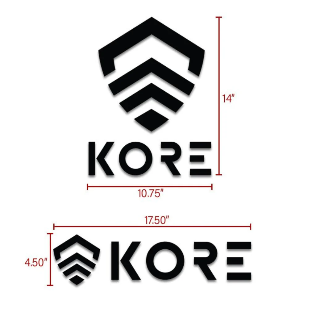 KORE LOGO DECALS - Image 23