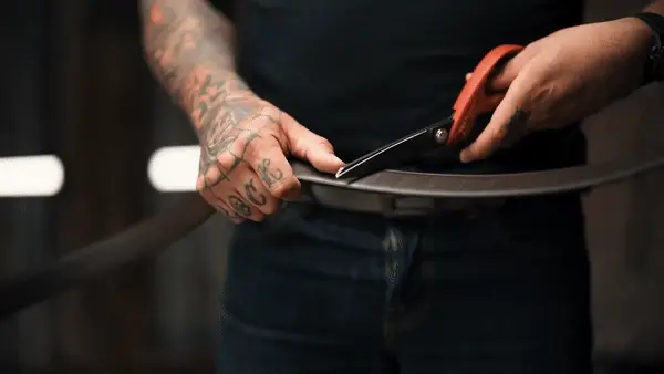 LEATHER GUN BELT 1.5" [STRAP ONLY] - Image 3