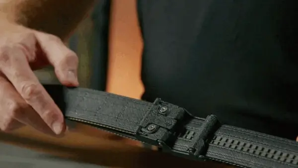 X5 BUCKLE | BLACK TACTICAL NYLON GUN BELT 1.5" - Image 4