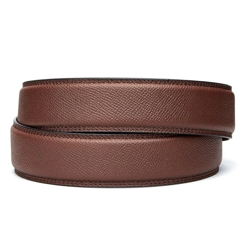 PEBBLE FULL GRAIN LEATHER STRAP 1.37"  [STRAP ONLY] - Image 6