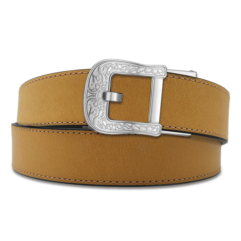 RODEO BUCKLE | BUFFALO LEATHER GUN BELT 1.5" - Image 4