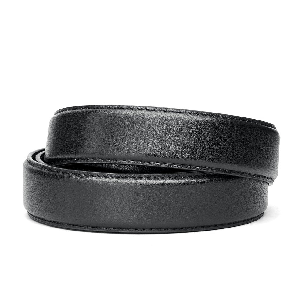 SLIM FULL GRAIN LEATHER STRAP 1.125" [STRAP ONLY] - Image 2