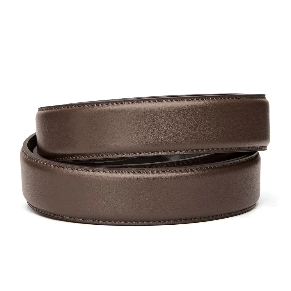 SLIM FULL GRAIN LEATHER STRAP 1.125" [STRAP ONLY] - Image 6