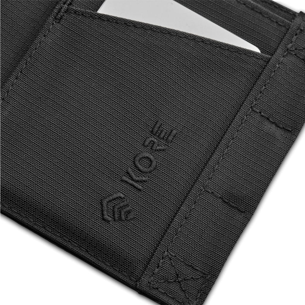 BLACK TACTICAL TRIFOLD WALLET - Image 3