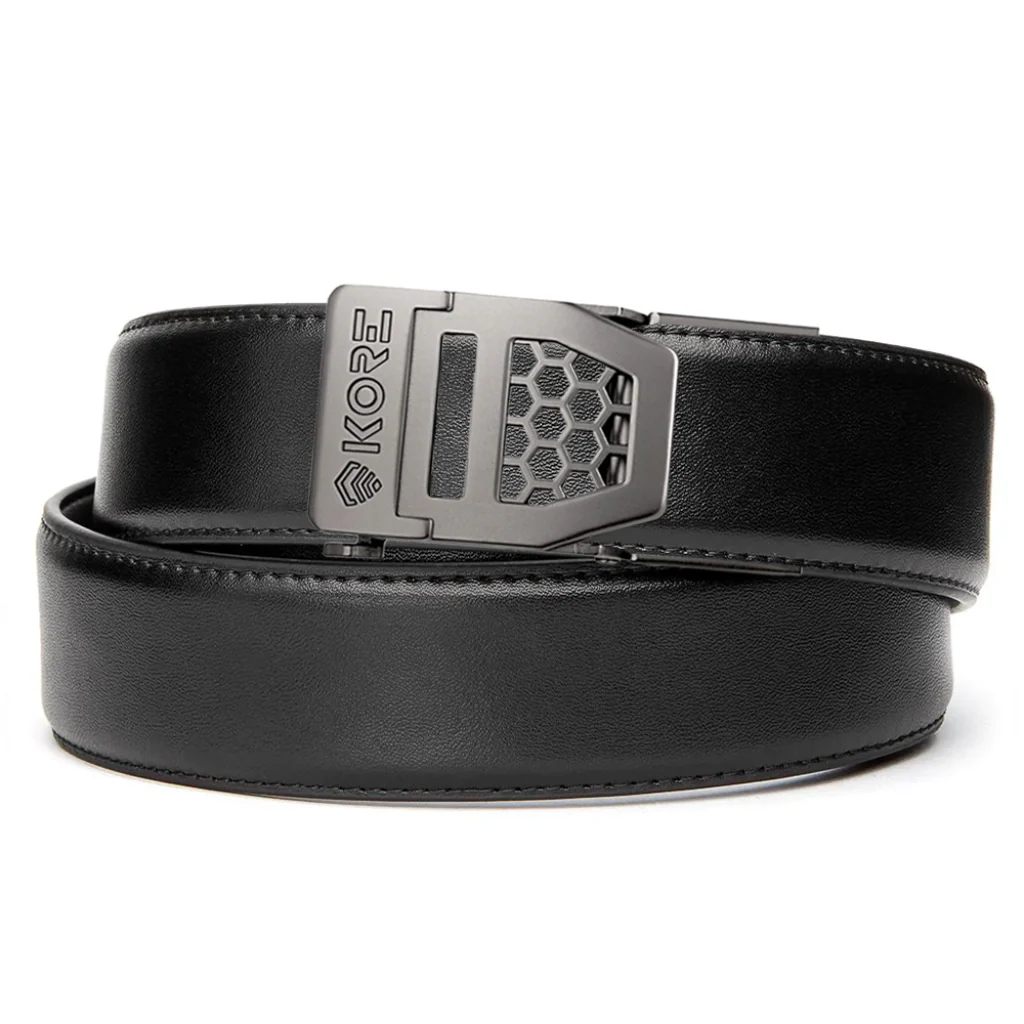 X SERIES BUCKLE  | BLACK ARMORTEK LEATHER GUN BELT 1.5" - Image 13