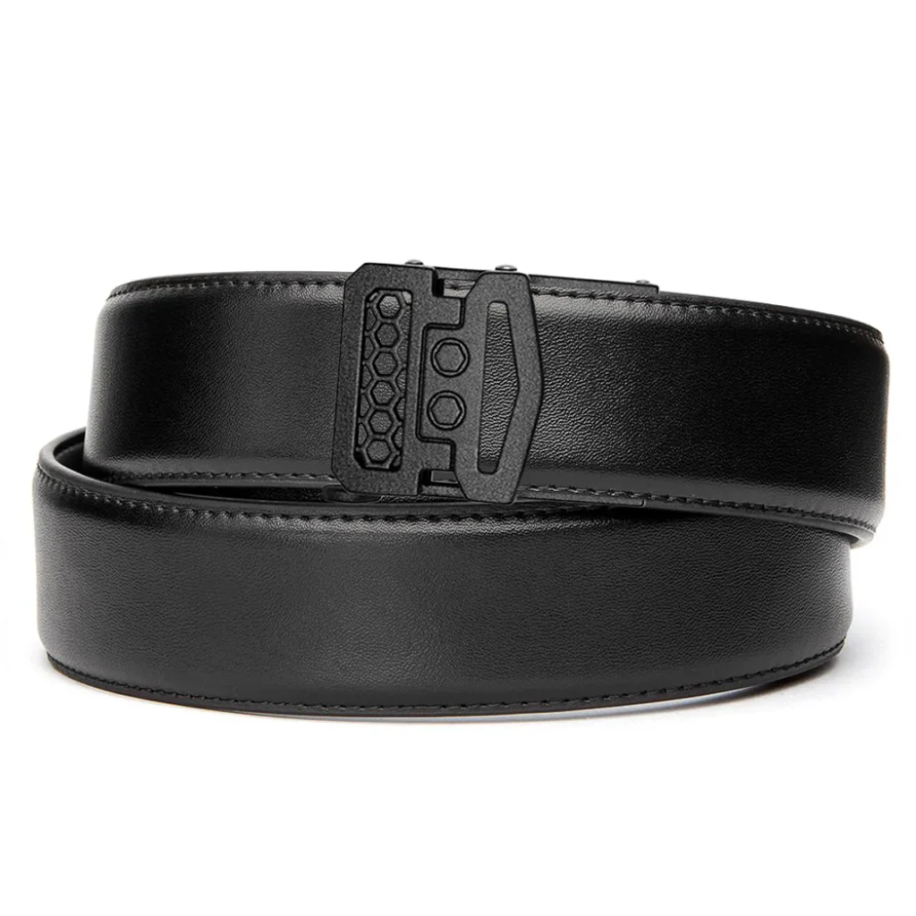 X SERIES BUCKLE  | BLACK ARMORTEK LEATHER GUN BELT 1.5" - Image 18