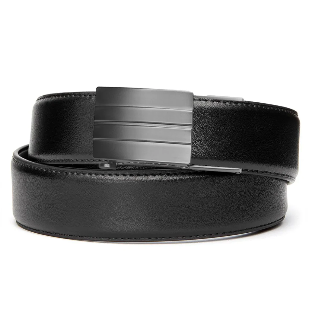 X SERIES BUCKLE  | BLACK ARMORTEK LEATHER GUN BELT 1.5" - Image 8
