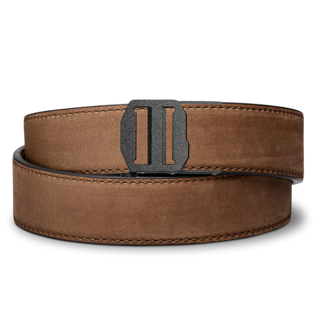 X SERIES BUCKLE | BROWN BUFFALO LEATHER GUN BELT 1.5" - Image 14