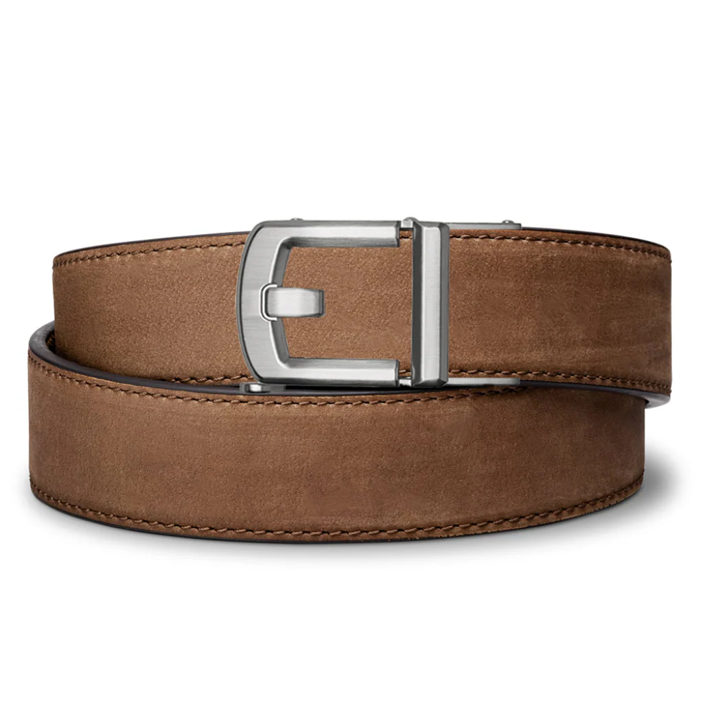 X SERIES BUCKLE | BROWN BUFFALO LEATHER GUN BELT 1.5" - Image 15