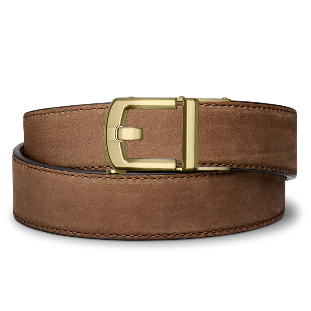 X SERIES BUCKLE | BROWN BUFFALO LEATHER GUN BELT 1.5" - Image 16