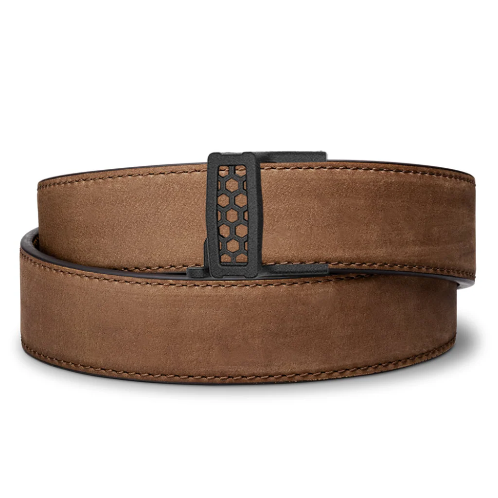 X SERIES BUCKLE | BROWN BUFFALO LEATHER GUN BELT 1.5" - Image 19
