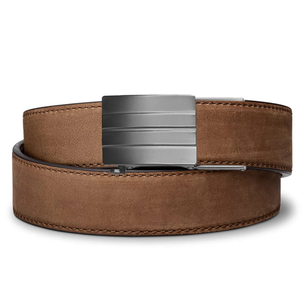 X SERIES BUCKLE | BROWN BUFFALO LEATHER GUN BELT 1.5" - Image 8