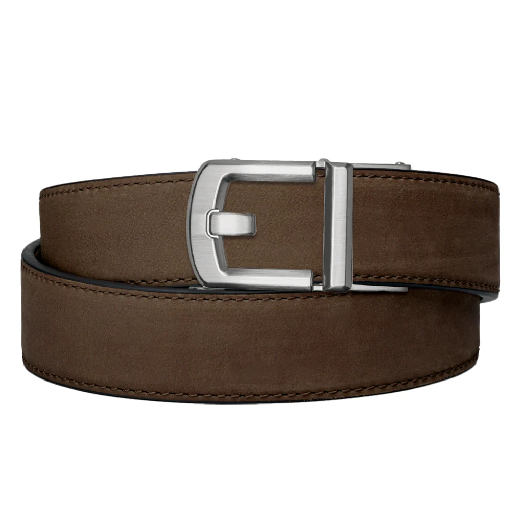 X SERIES BUCKLE  | COFFEE BUFFALO LEATHER GUN BELT 1.5" - Image 14