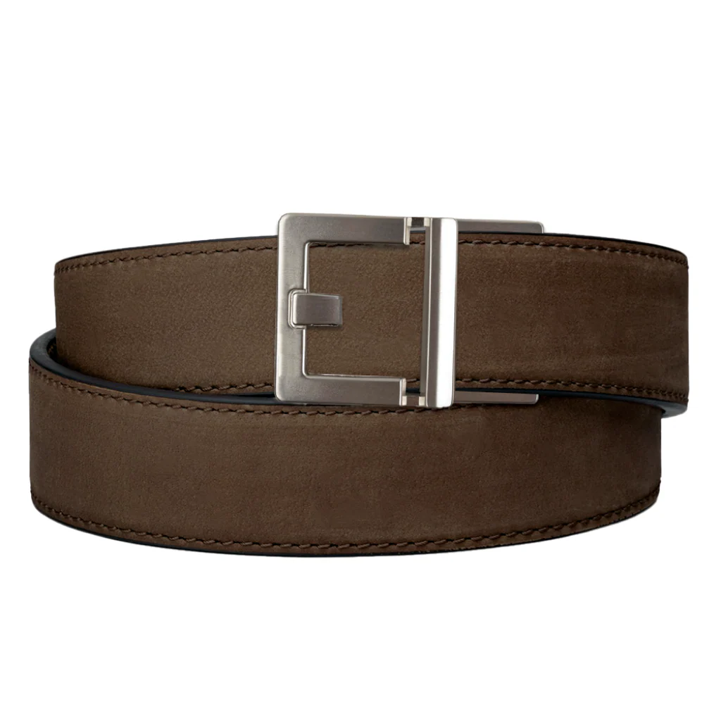X SERIES BUCKLE  | COFFEE BUFFALO LEATHER GUN BELT 1.5" - Image 16