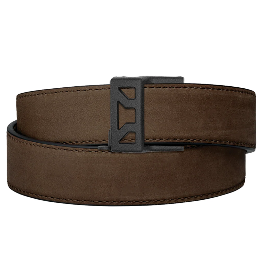 X SERIES BUCKLE  | COFFEE BUFFALO LEATHER GUN BELT 1.5" - Image 19