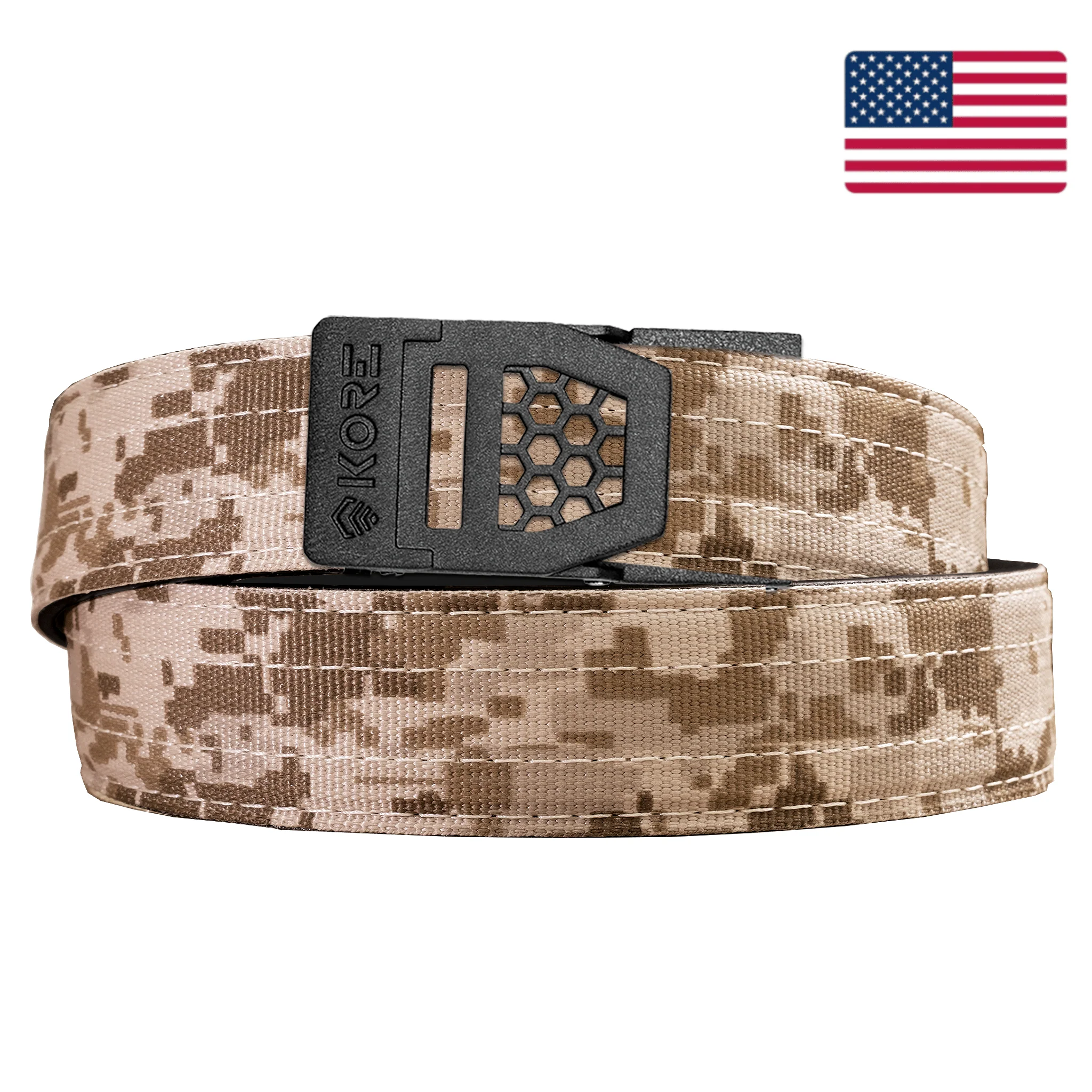 X SERIES BUCKLE | DESERT DIGITAL TACTICAL NYLON GUN BELT 1.5" - Image 10