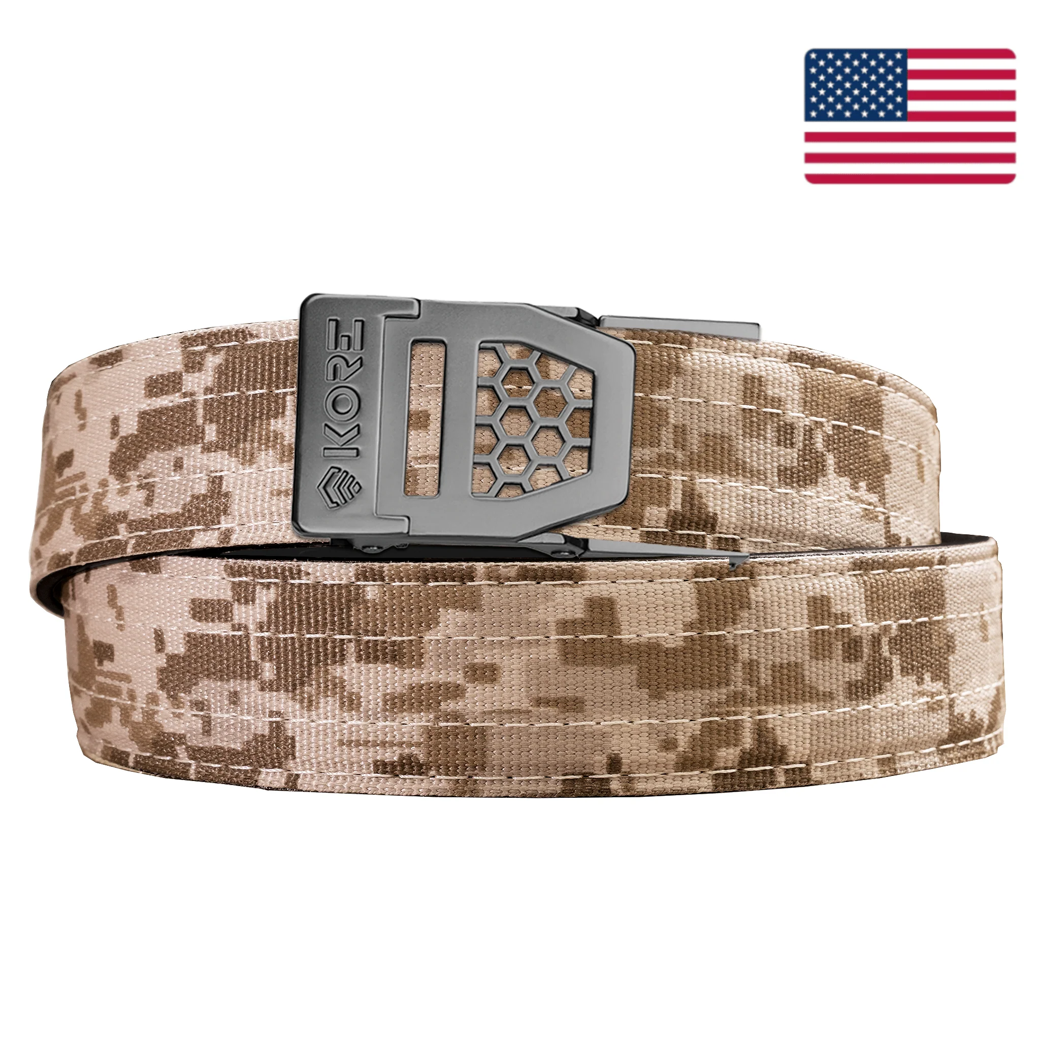 X SERIES BUCKLE | DESERT DIGITAL TACTICAL NYLON GUN BELT 1.5" - Image 11
