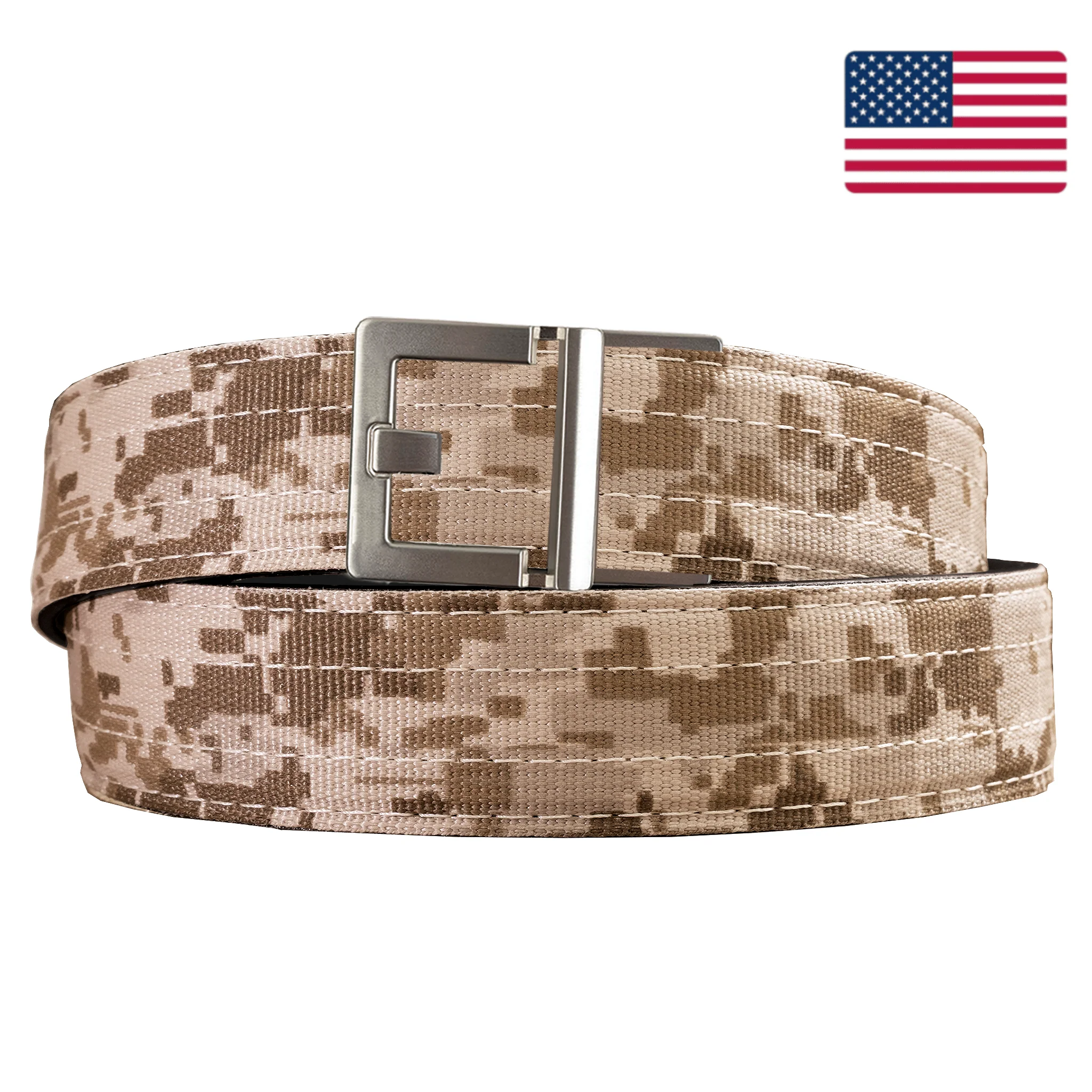 X SERIES BUCKLE | DESERT DIGITAL TACTICAL NYLON GUN BELT 1.5" - Image 15