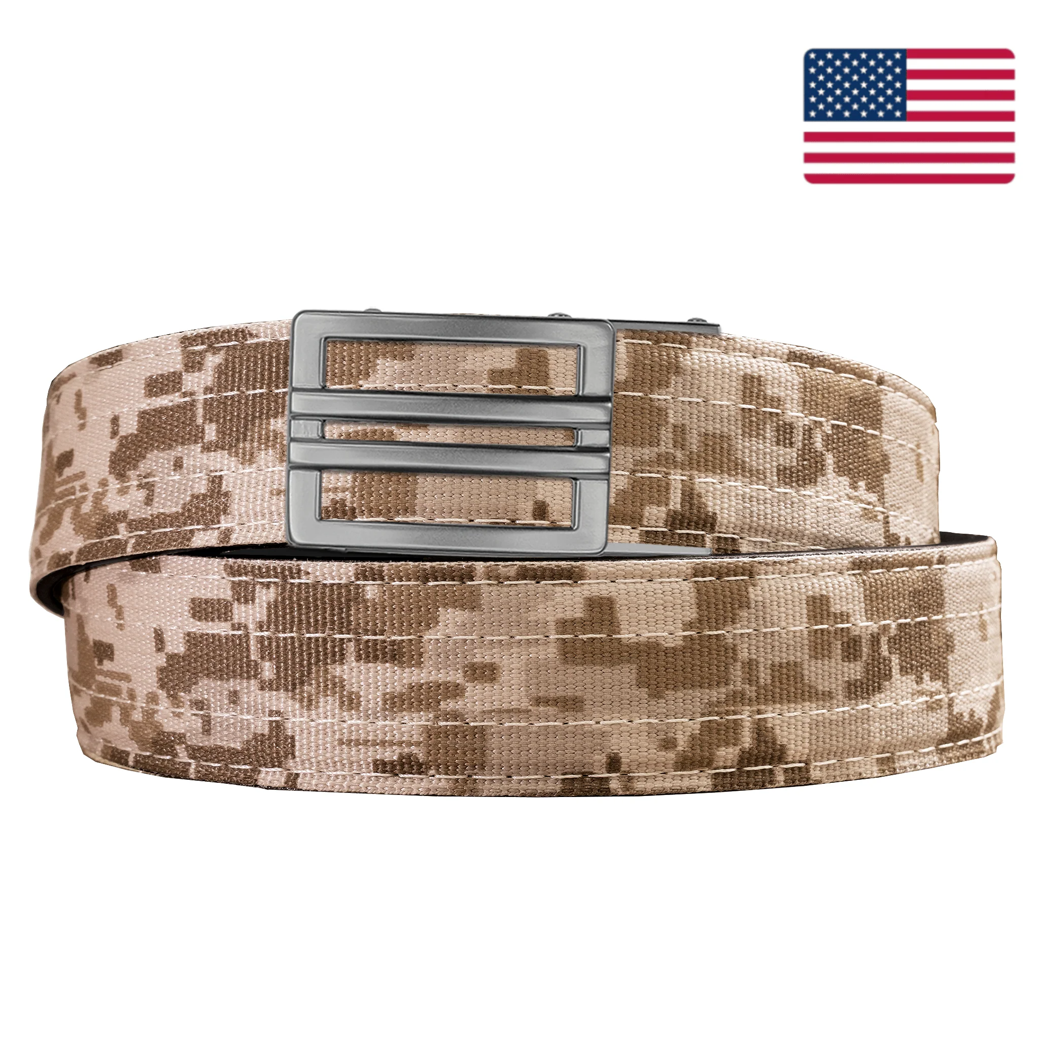 X SERIES BUCKLE | DESERT DIGITAL TACTICAL NYLON GUN BELT 1.5" - Image 5