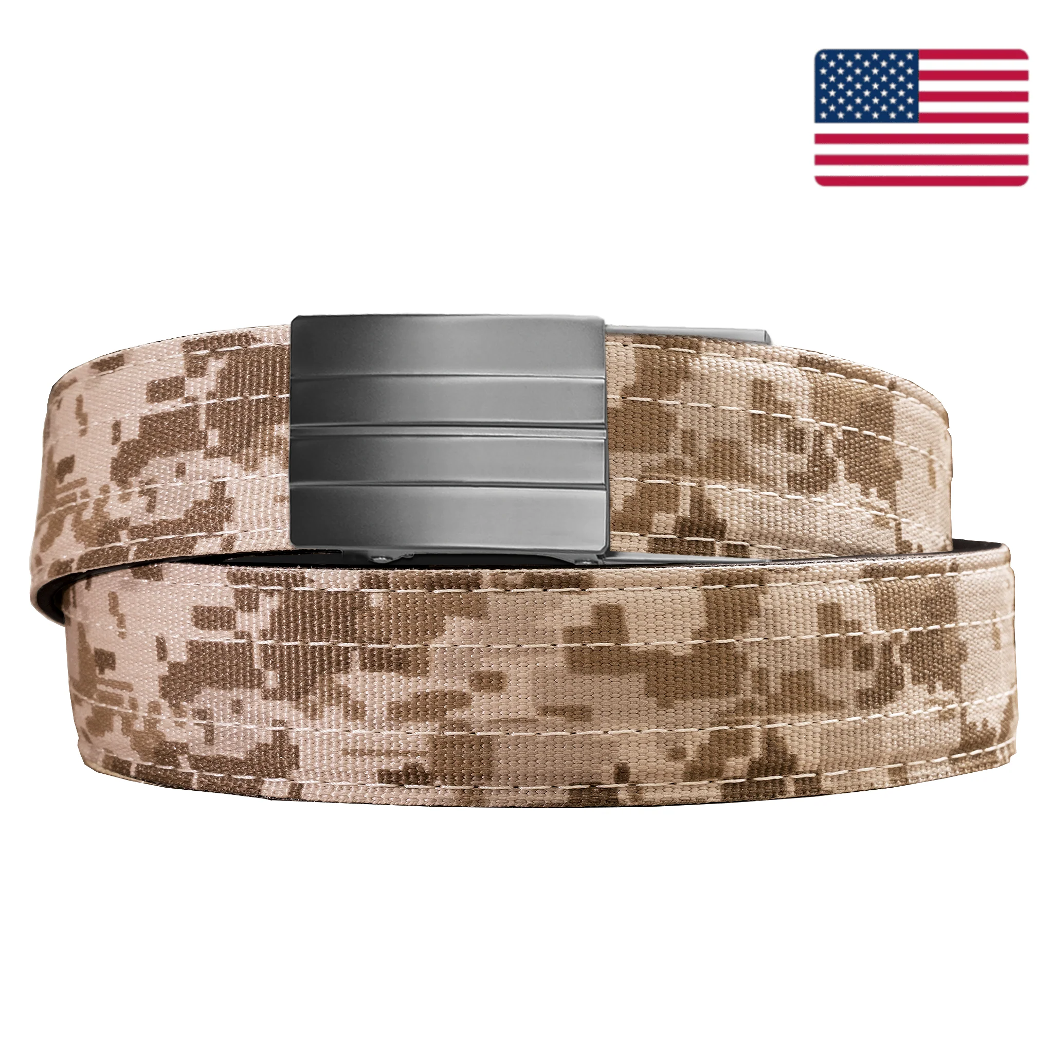 X SERIES BUCKLE | DESERT DIGITAL TACTICAL NYLON GUN BELT 1.5" - Image 6