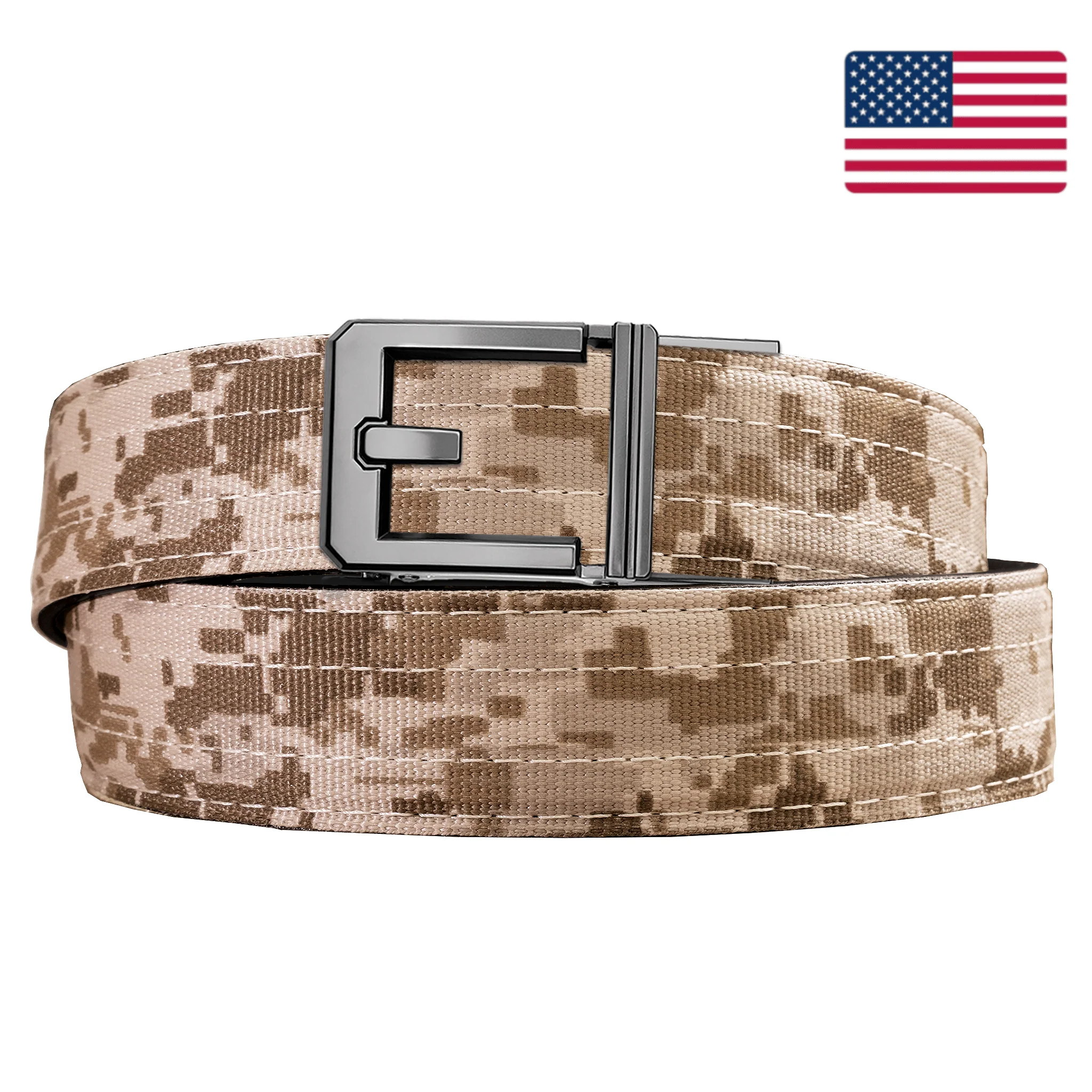 X SERIES BUCKLE | DESERT DIGITAL TACTICAL NYLON GUN BELT 1.5" - Image 7
