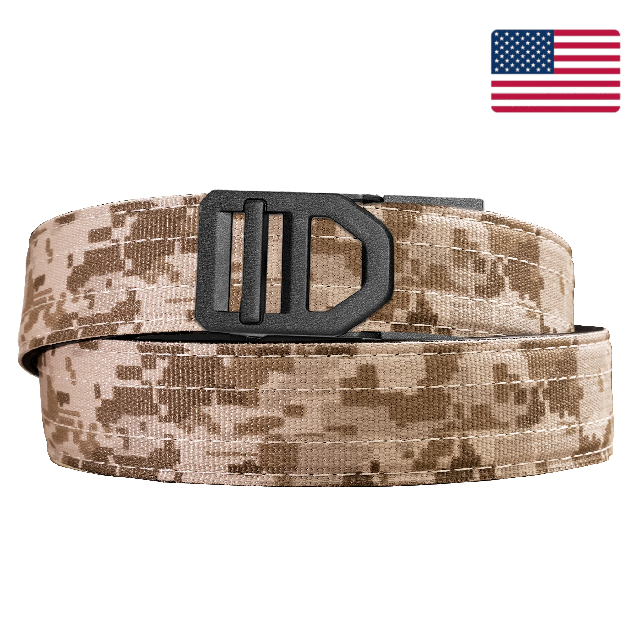 X SERIES BUCKLE | DESERT DIGITAL TACTICAL NYLON GUN BELT 1.5" - Image 9