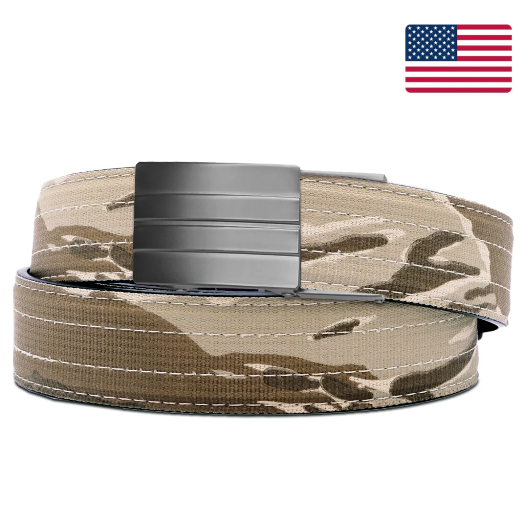 X SERIES BUCKLE | DESERT TIGER STRIPE TACTICAL NYLON GUN BELT 1.5" - Image 10
