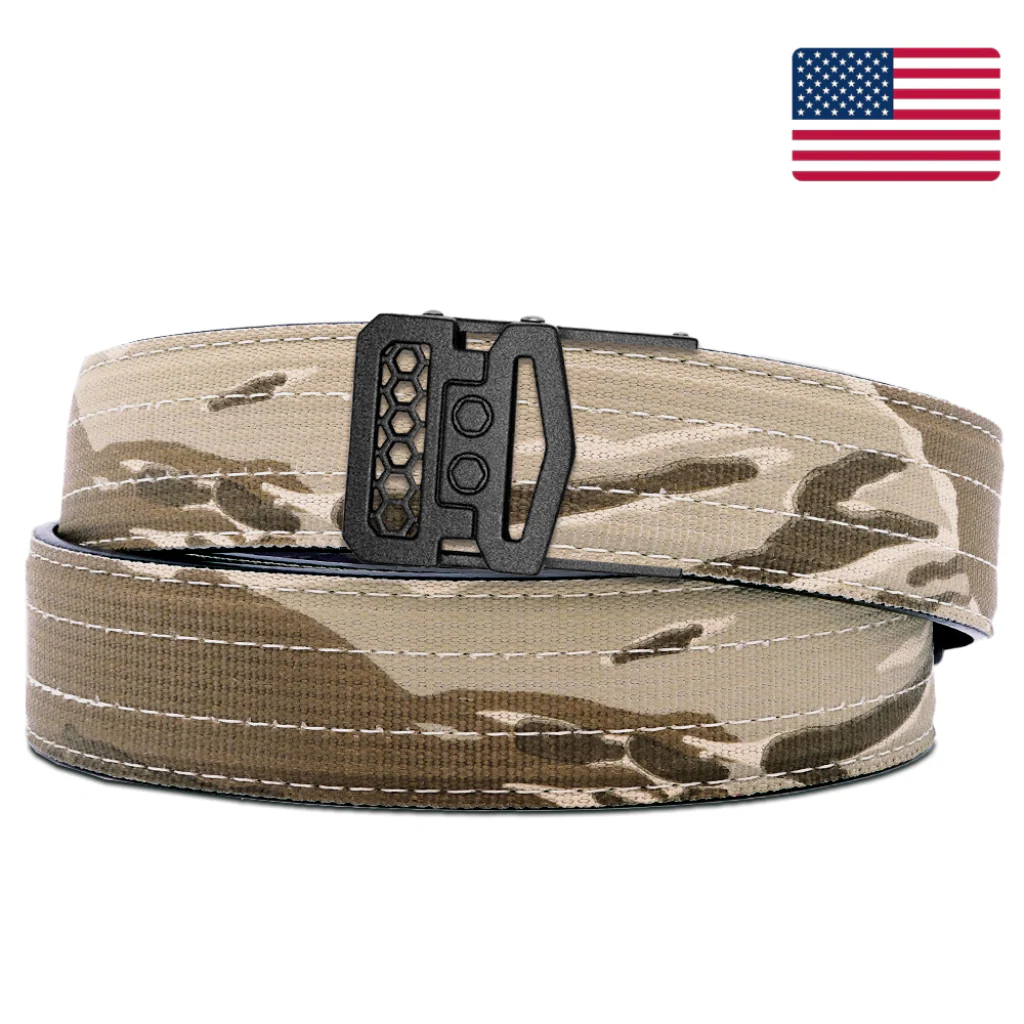 X SERIES BUCKLE | DESERT TIGER STRIPE TACTICAL NYLON GUN BELT 1.5" - Image 20