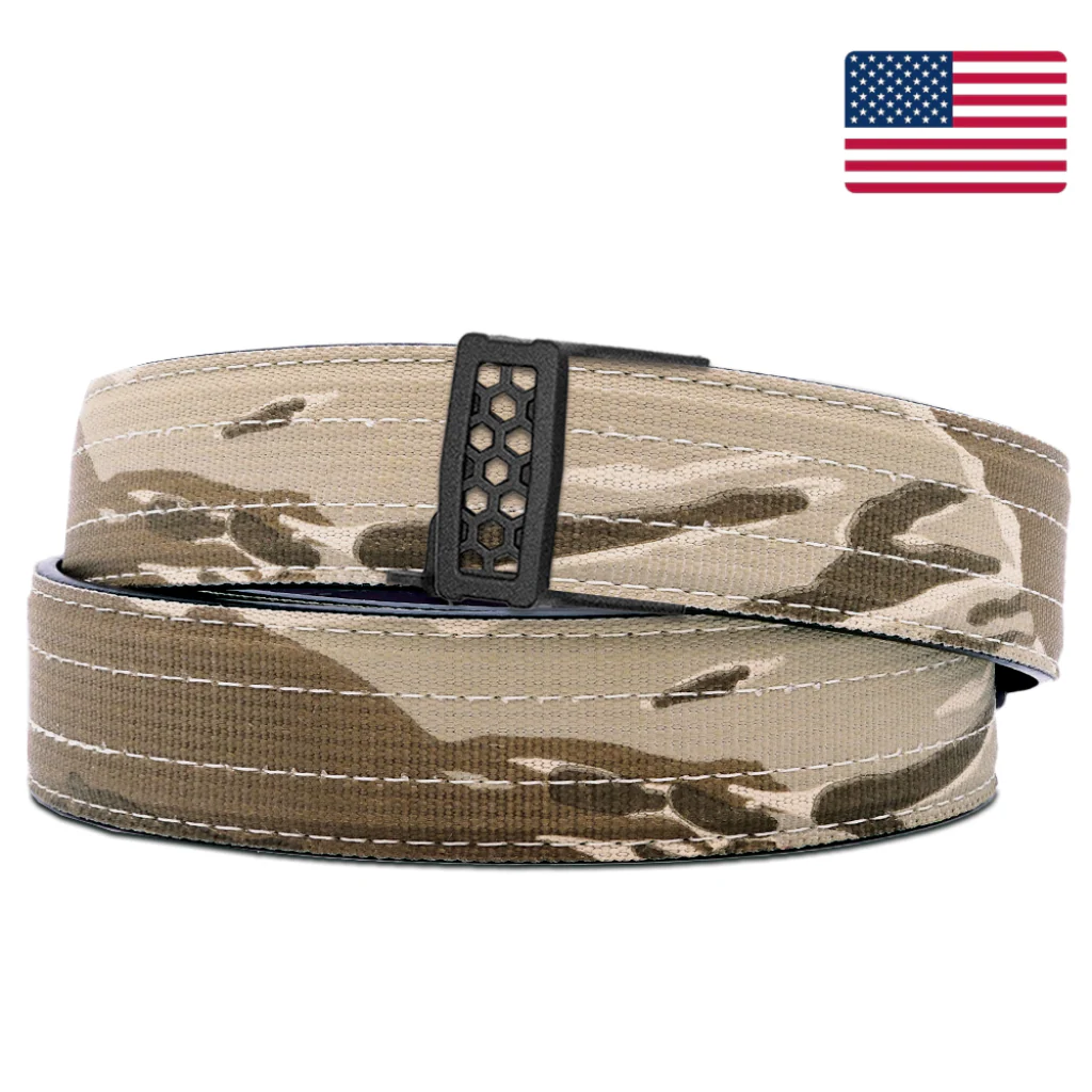 X SERIES BUCKLE | DESERT TIGER STRIPE TACTICAL NYLON GUN BELT 1.5" - Image 21