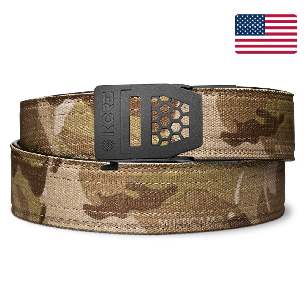 X SERIES BUCKLE  | MULTICAM® ARID TACTICAL NYLON GUN BELT 1.5" - Image 11