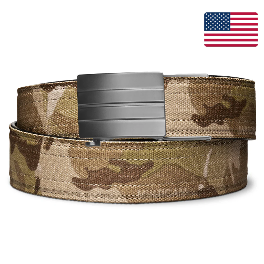 X SERIES BUCKLE  | MULTICAM® ARID TACTICAL NYLON GUN BELT 1.5" - Image 7