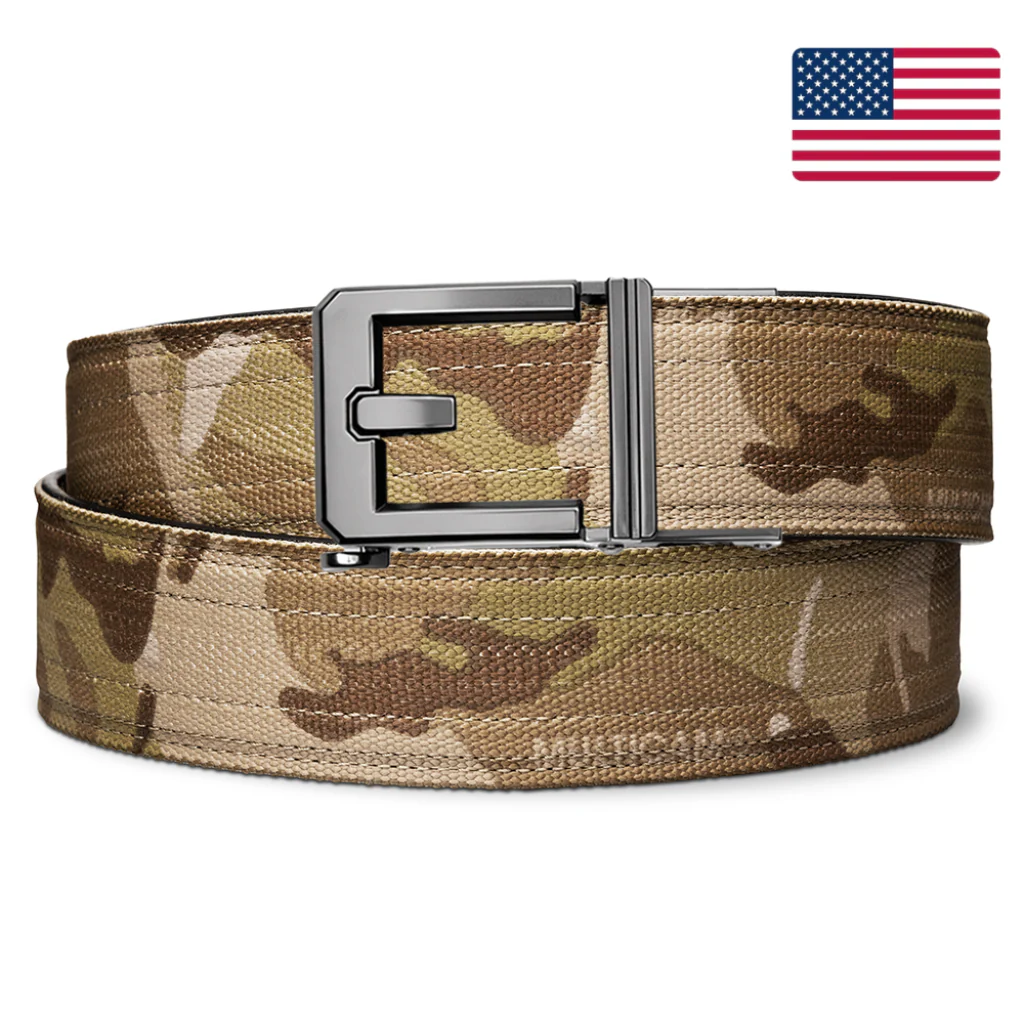 X SERIES BUCKLE  | MULTICAM® ARID TACTICAL NYLON GUN BELT 1.5" - Image 8