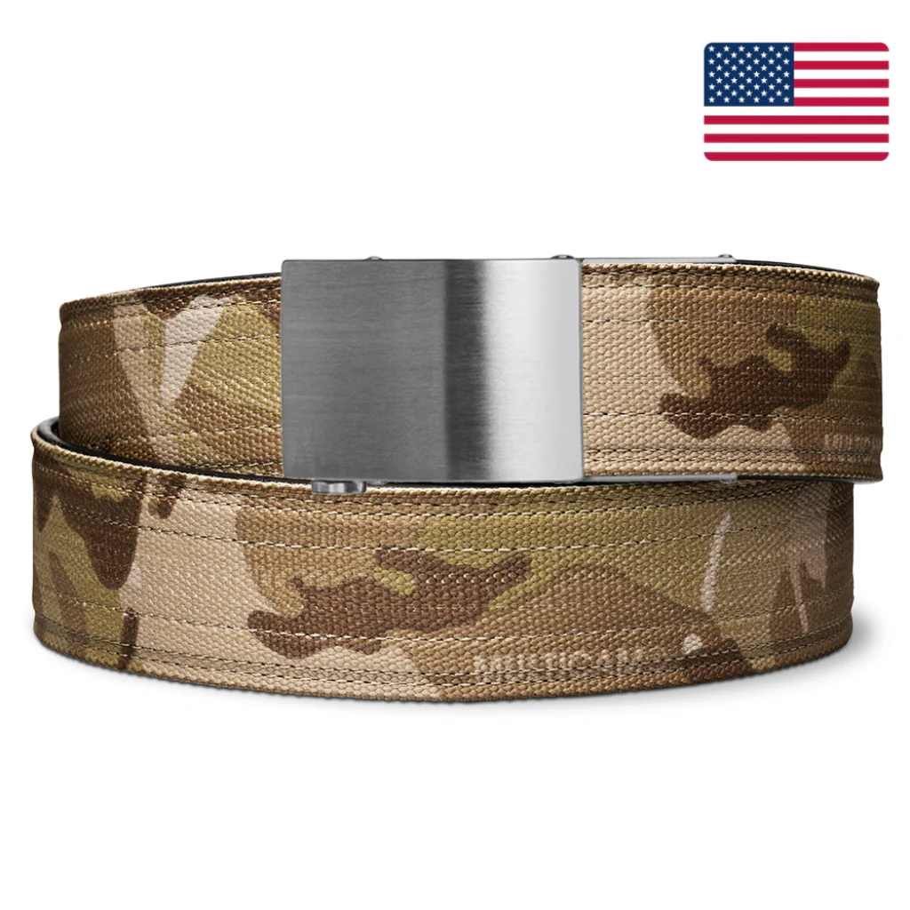 X SERIES BUCKLE  | MULTICAM® ARID TACTICAL NYLON GUN BELT 1.5" - Image 9