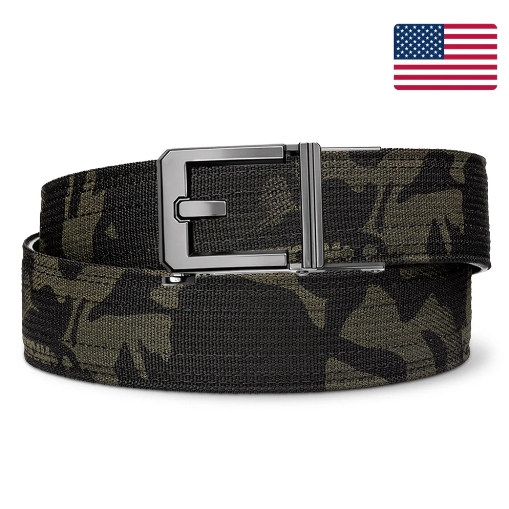 X SERIES BUCKLE  | MULTICAM® BLACK TACTICAL NYLON GUN BELT 1.5" - Image 11