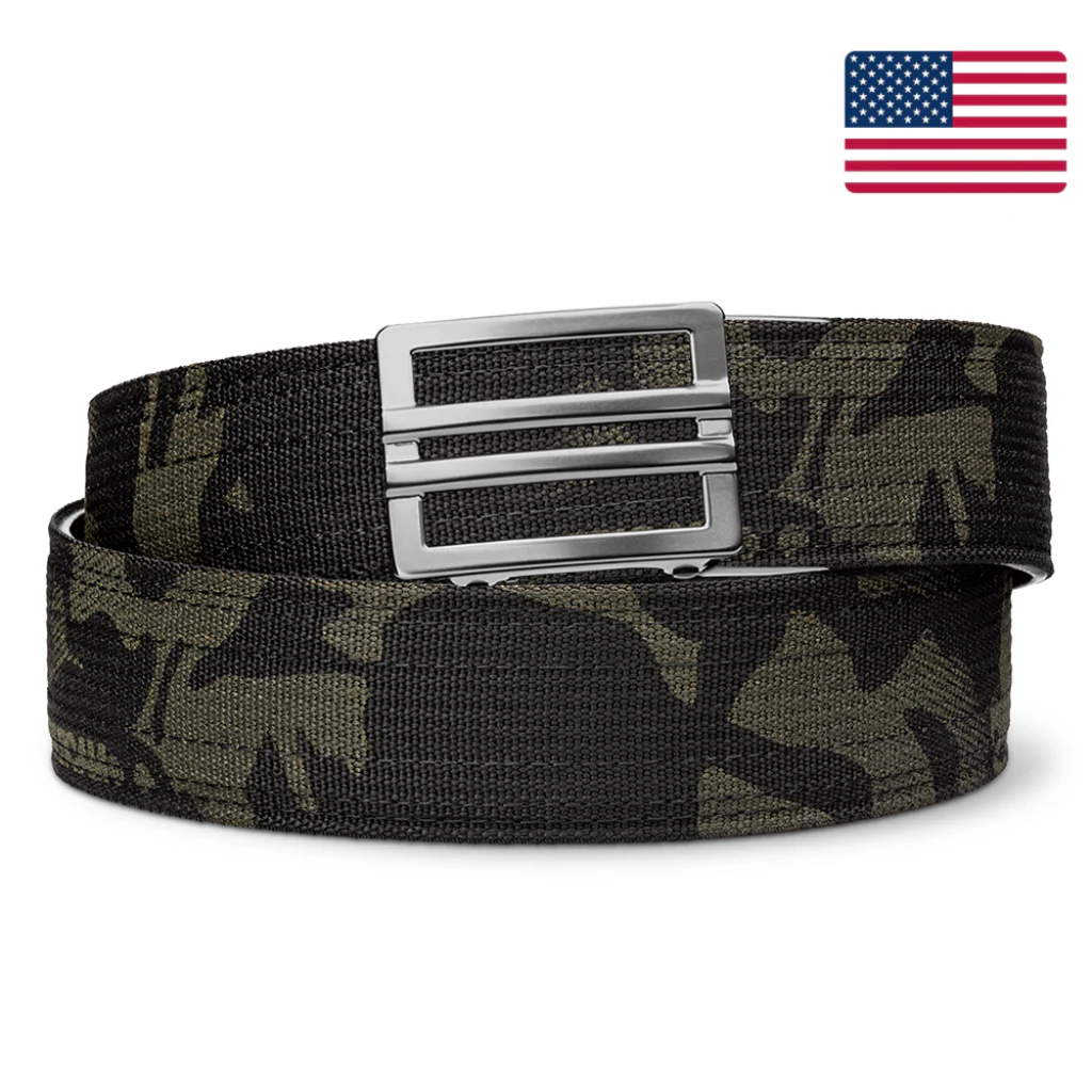 X SERIES BUCKLE  | MULTICAM® BLACK TACTICAL NYLON GUN BELT 1.5" - Image 9