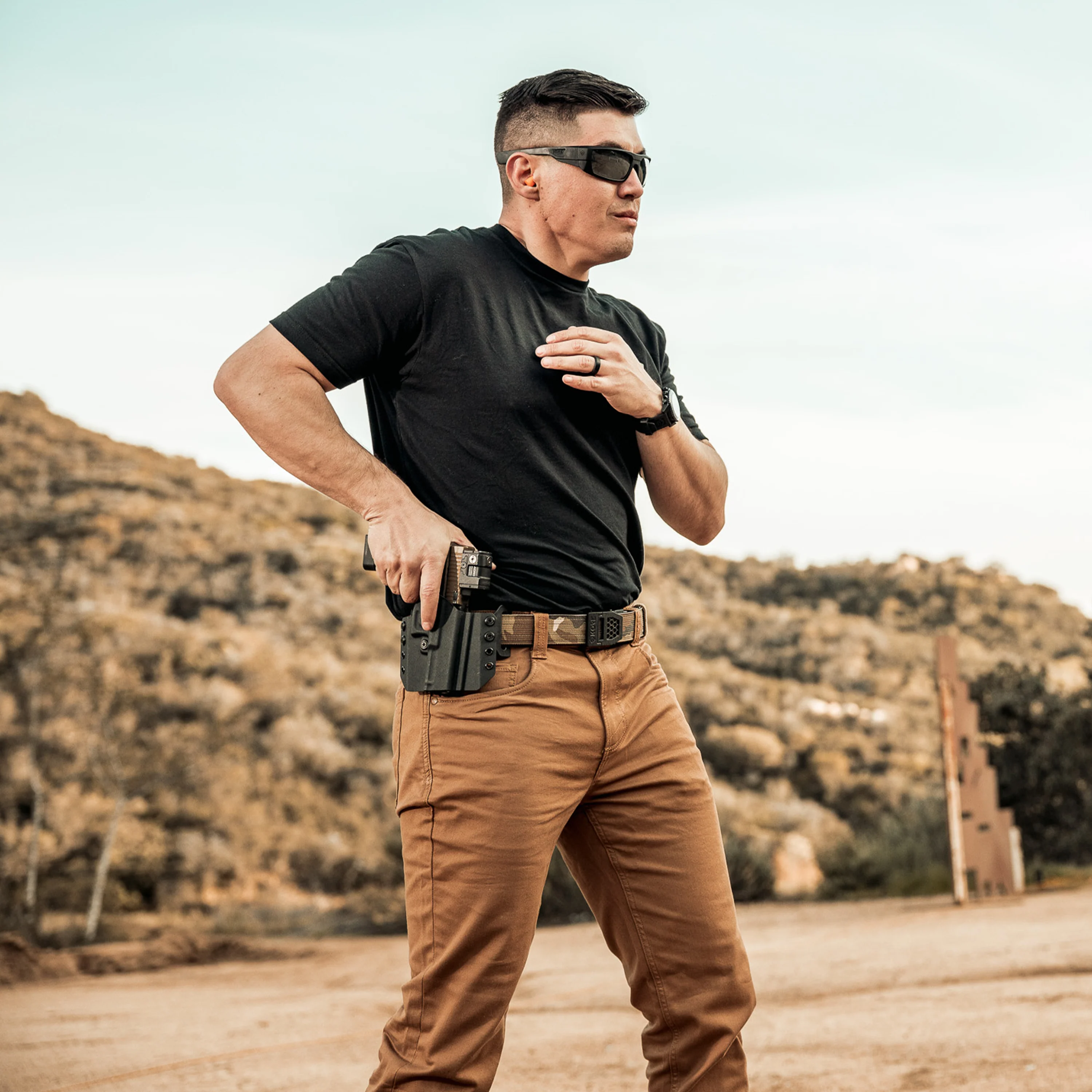 X SERIES BUCKLE  | MULTICAM® TACTICAL NYLON GUN BELT 1.5" - Image 7