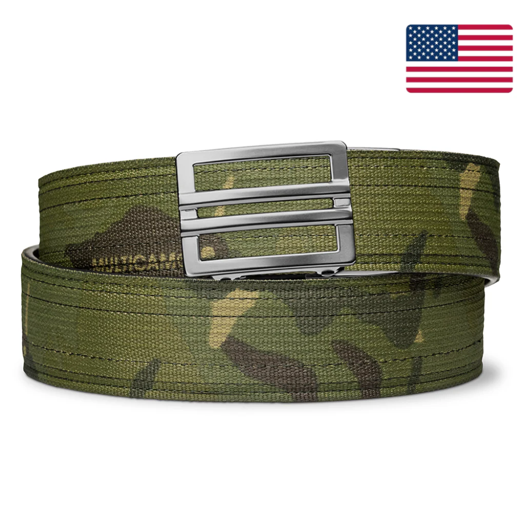 X SERIES BUCKLE  | MULTICAM® TROPIC TACTICAL NYLON GUN BELT 1.5" - Image 6