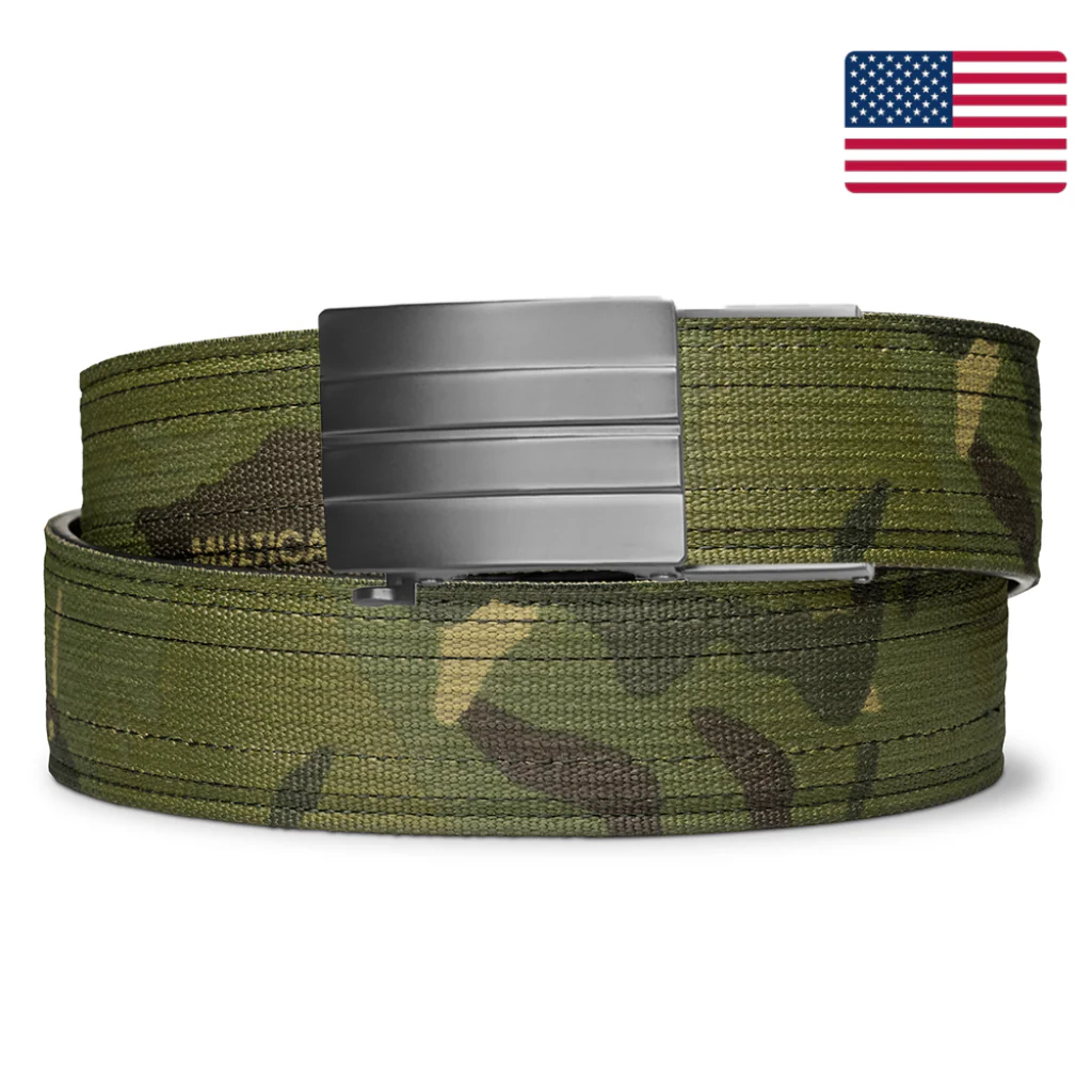 X SERIES BUCKLE  | MULTICAM® TROPIC TACTICAL NYLON GUN BELT 1.5" - Image 7