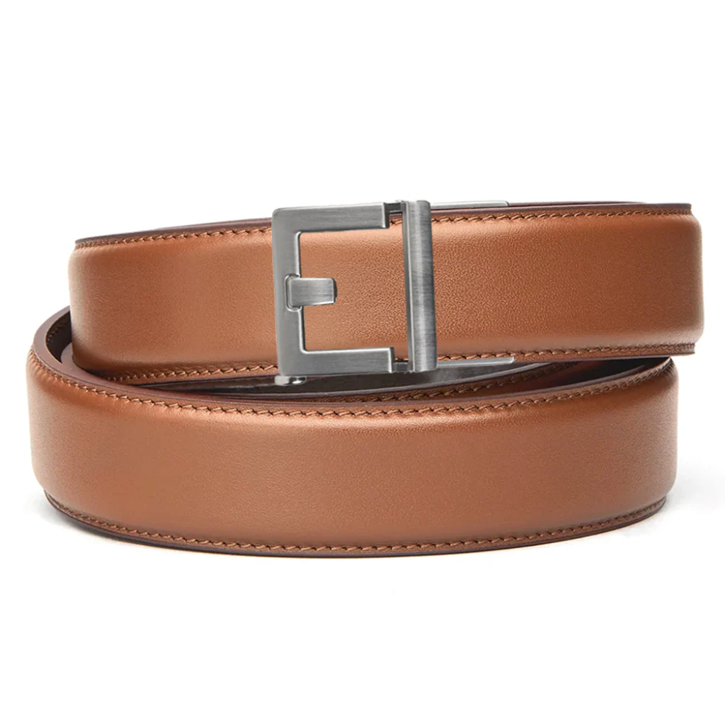X SERIES BUCKLE | TAN LEATHER GUN BELT 1.5" - Image 16
